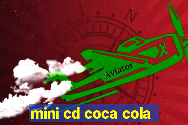 mini cd coca cola